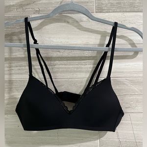 Black Aerie Lightly Padded Bra (never worn)